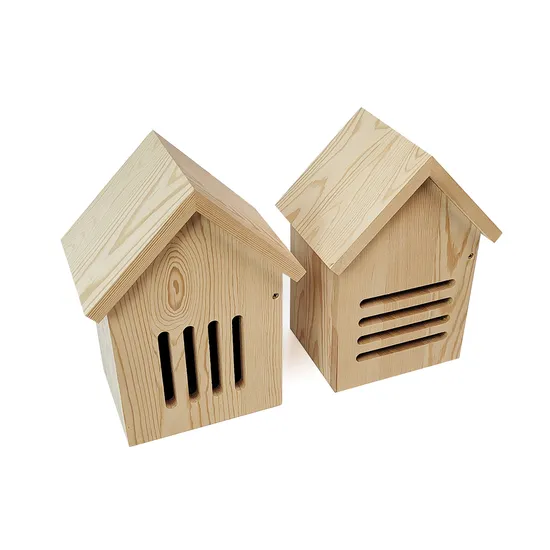 Eco Friendly Hanging Bee Bug Butterfly Ladybug Hotel Wooden Insect House 