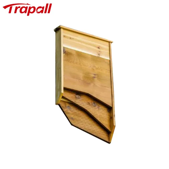Outdoor Garden Yard Wooden Bat House for Mosquito Pest Control 