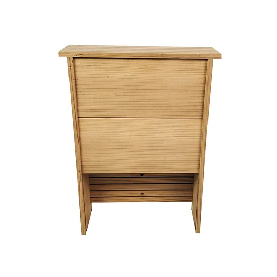 Large Single Chamber Natural Bat House Easy to Climb with Mounting Screws 