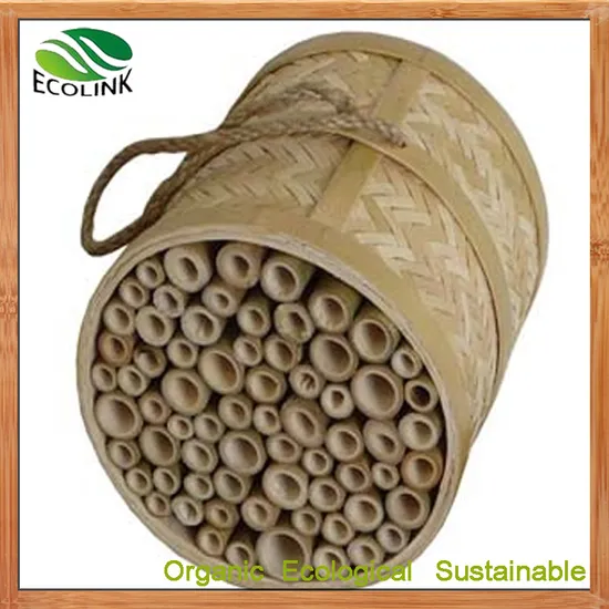 Natural Bamboo Bee House / Insect House for Garden 