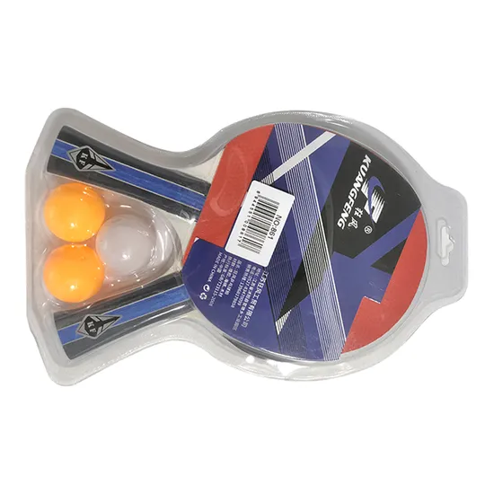 OEM Customized Cheap Price High Quality Red Table Tennis Racket Pingpong Bat 