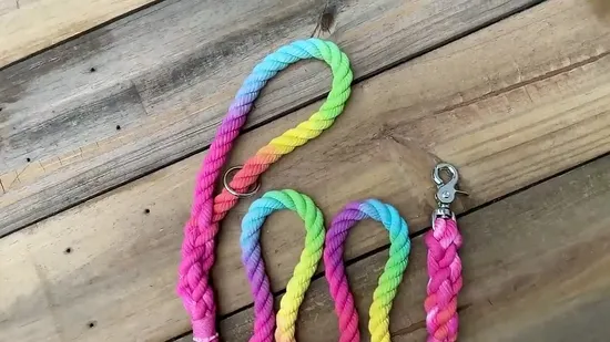 Hanyang 2cm Customized Leash Custom Pattern Products Accessories Dog Harness Matching Lead Pet Supply 