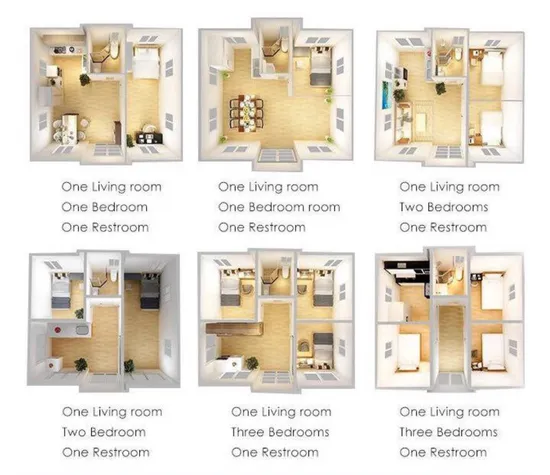 20FT Australia 2 Bedroom Container Homes 40FT Expandable Container House with Full Bathroom Australia Expandable Container House 