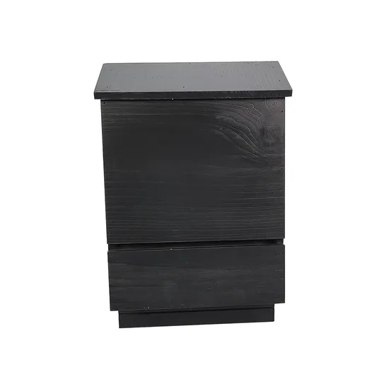 Custom Waterproof Coat Soild Wood Black Wooden Bat House to Attract Bats 